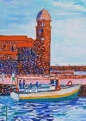 Collioure, clocher