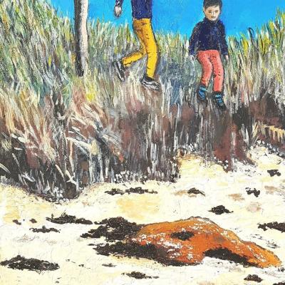 Les enfants sur la dune, 2021.