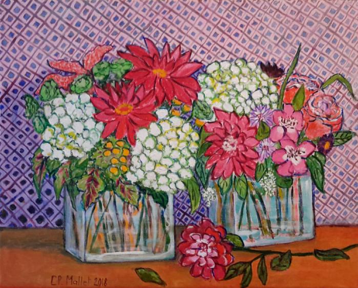 Deux bouquets claire mallet