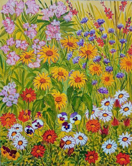 Fleurs de juin,  Claire Mallet