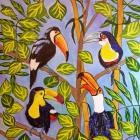 Tryptique toucans haut